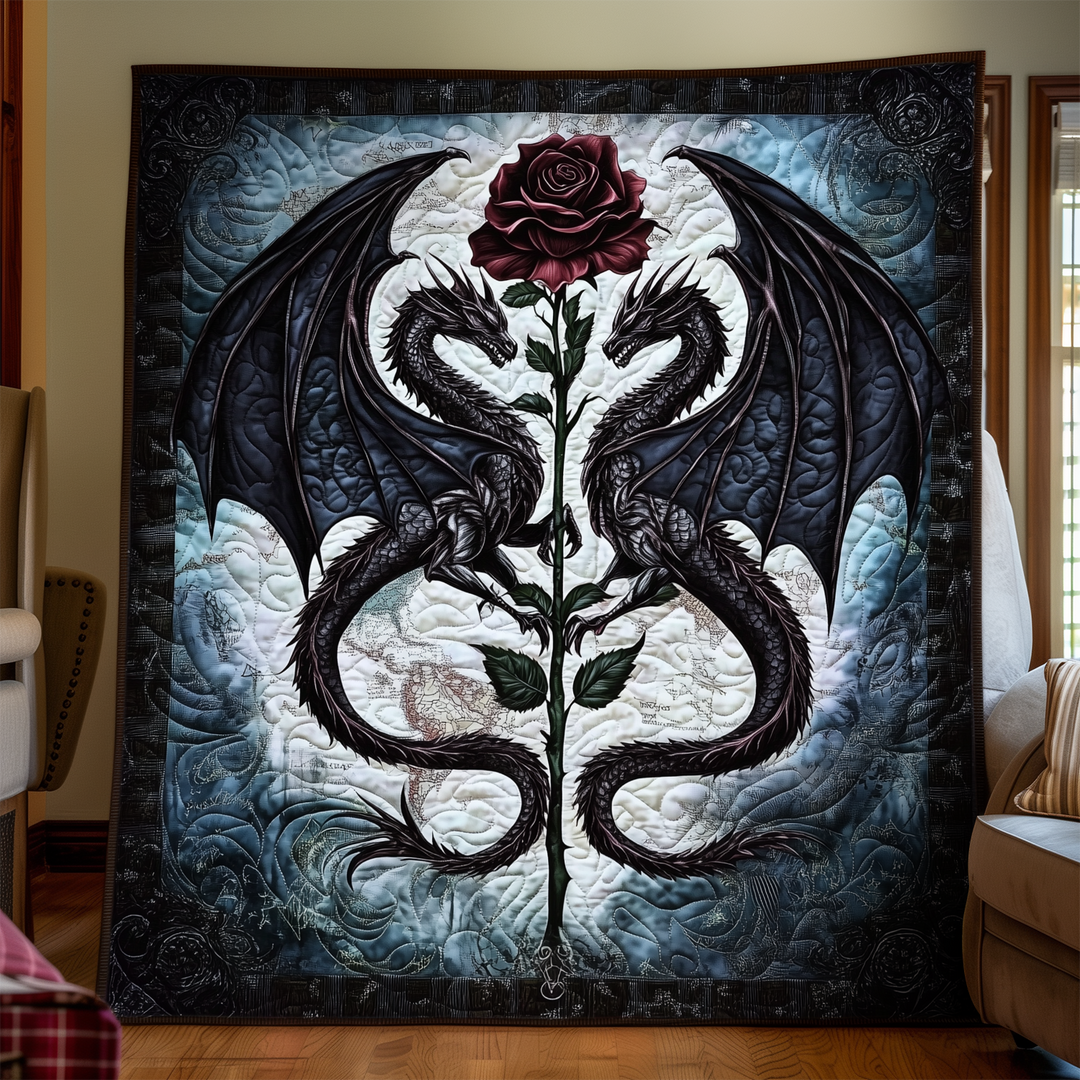 Twilight Embrace Quiltet Tæppe