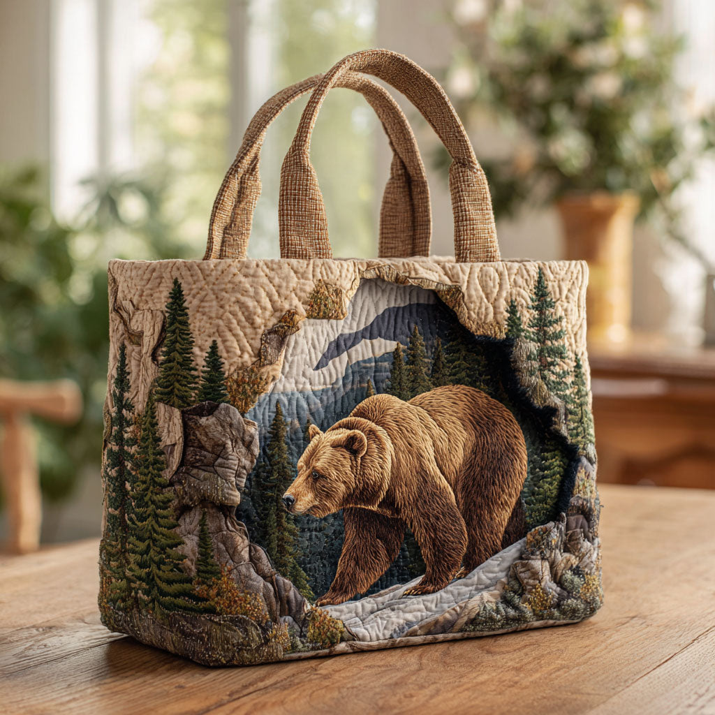 Hyggelig Bamse Quilted Tote Bag