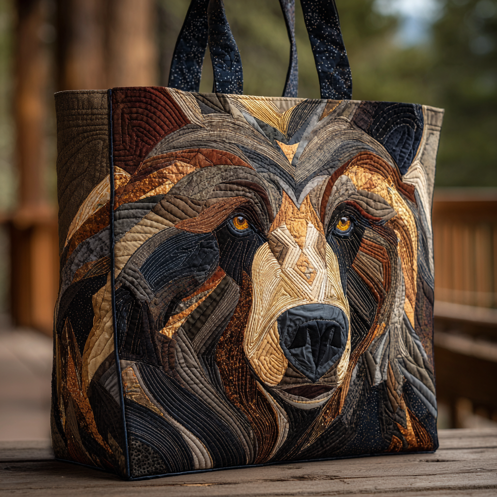 Powerful Bear Vatteret Tote Bag