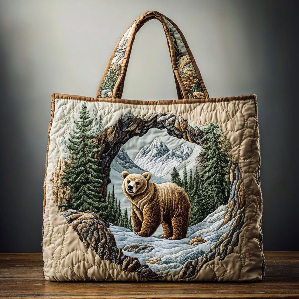 Bjørne Charms Quilted Tote Bag