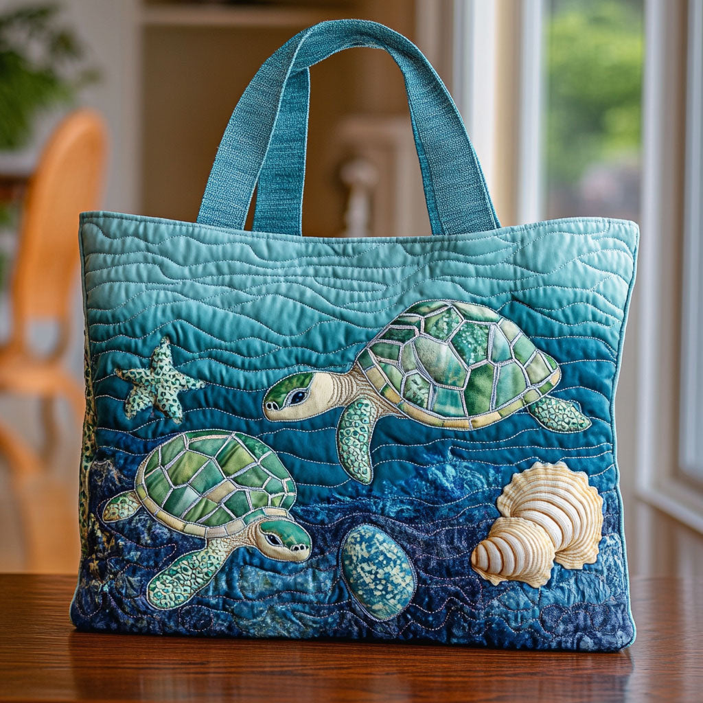 Skildpadde Harmoni Vatteret Tote Bag