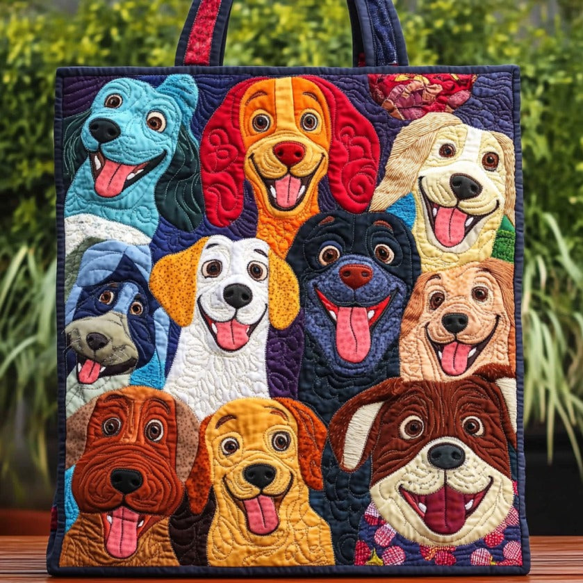 Glade Hunde Quilted Tote Bag