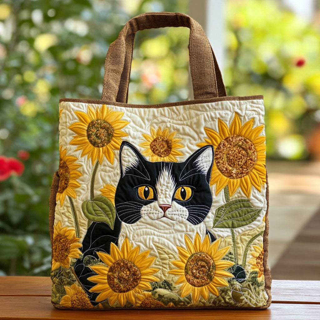 Tuxedo Charm Quiltet Tote Bag