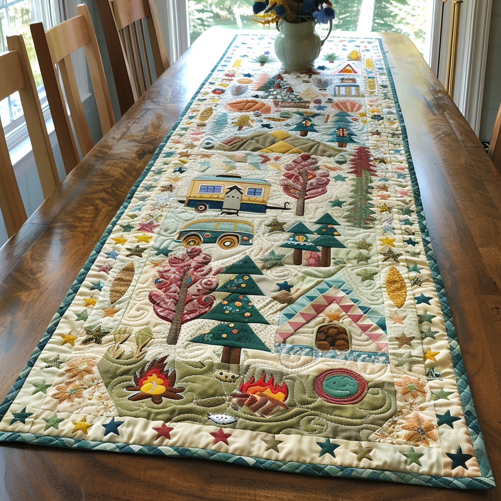 Eventyret Venter Quilted Table Runner
