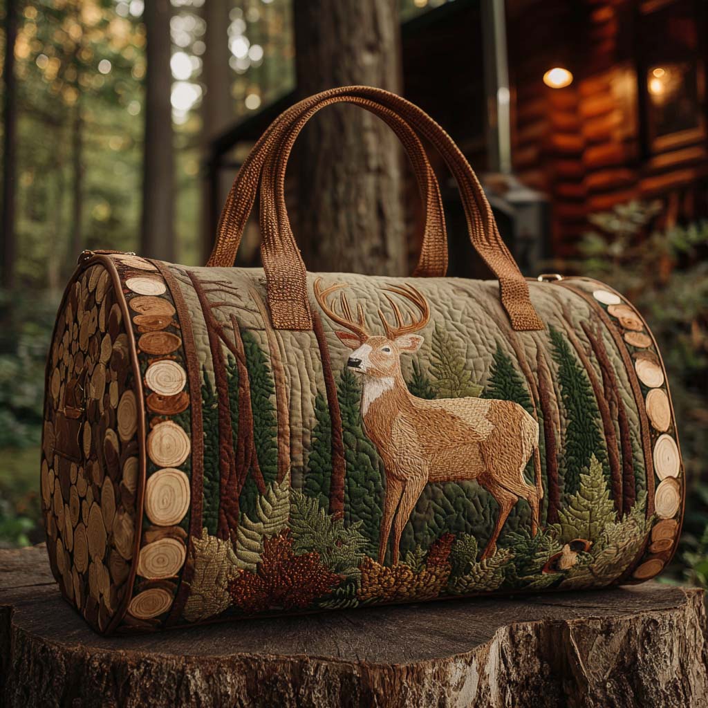 Rensdyr Quilted Duffle Bag