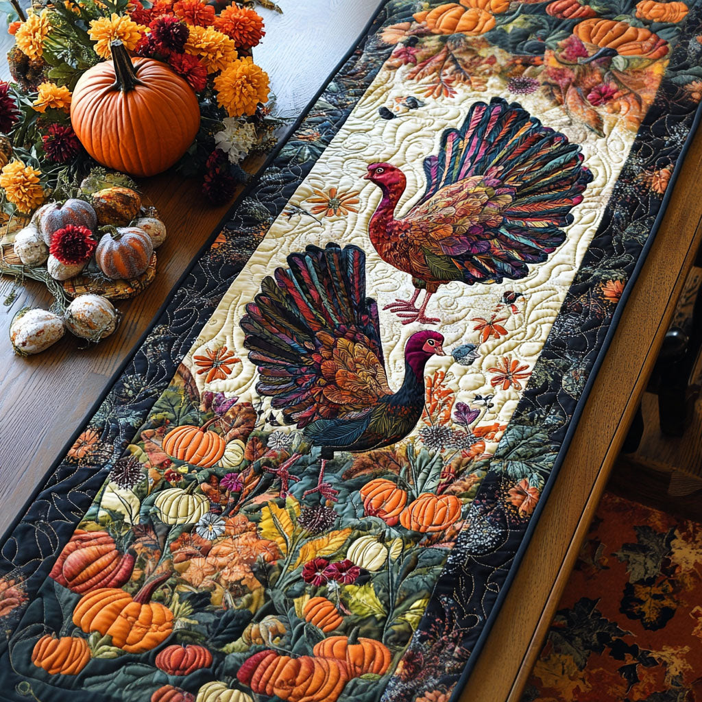 Efterårs Festway Quilted Bordløber