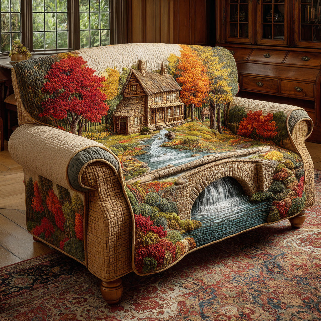 Skov Quilted Sofa Cover