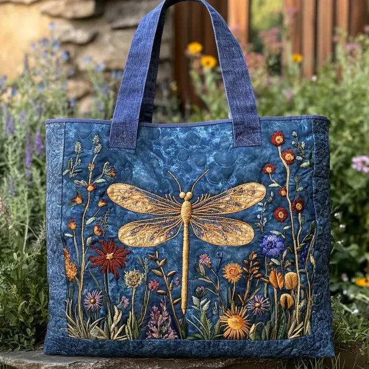 Quilted Tote Bag - Gylden Guldsmed
