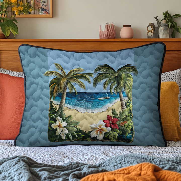 Strandfront Serenity Quilted Bedding Pudevår