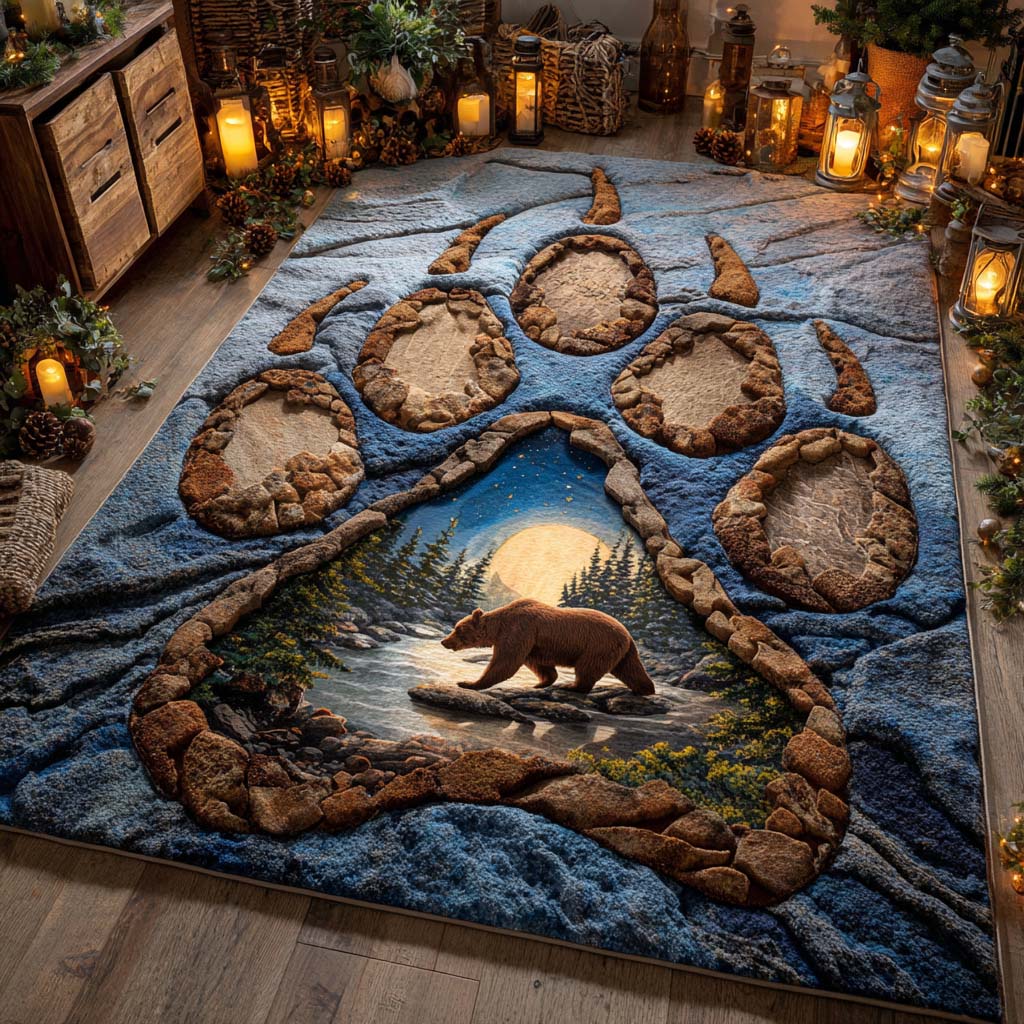 Bear Paw Area Rug