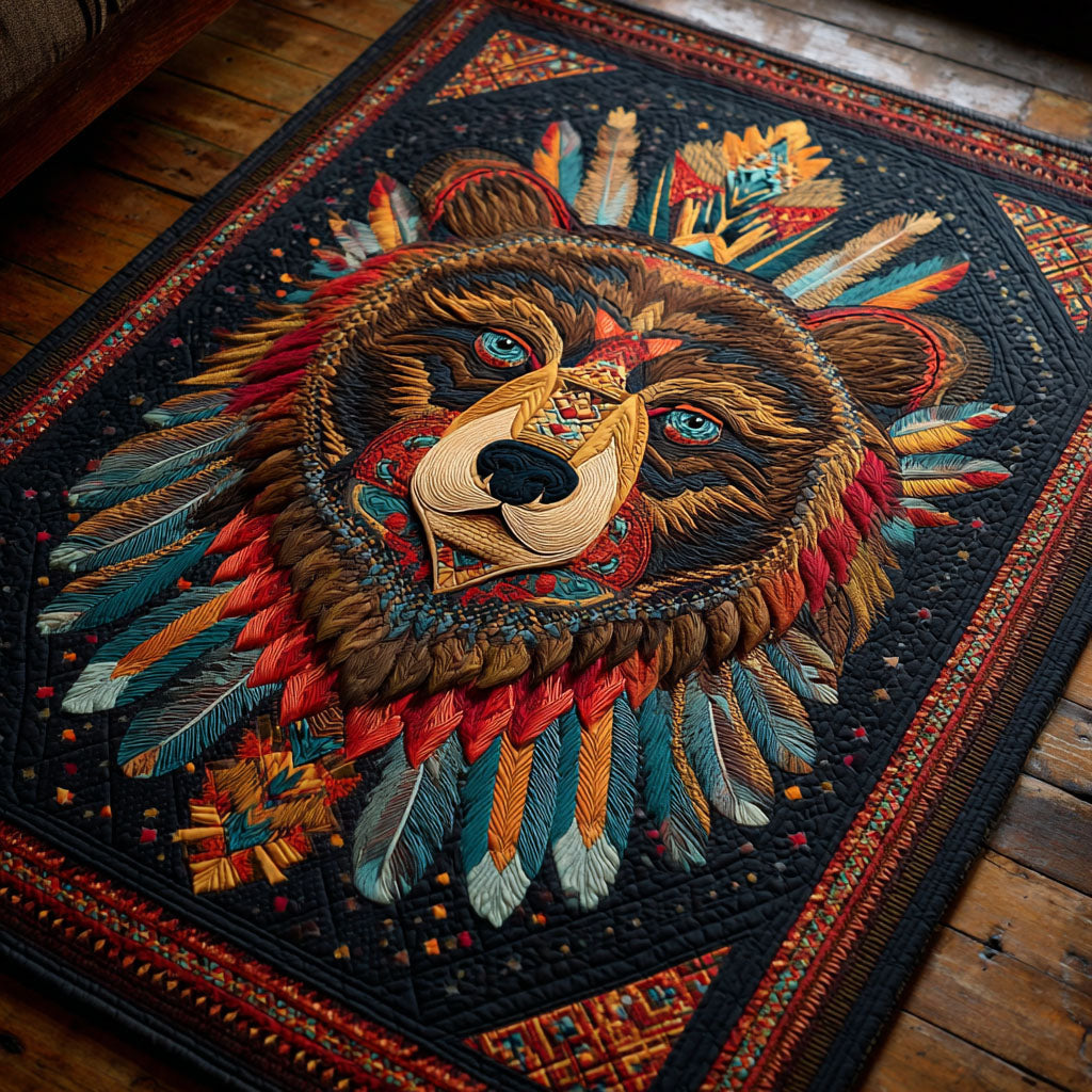 Bear Power Area Rug