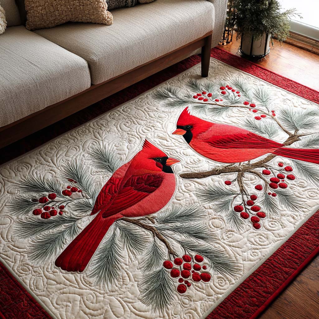 Berry Cardinal Area Rug