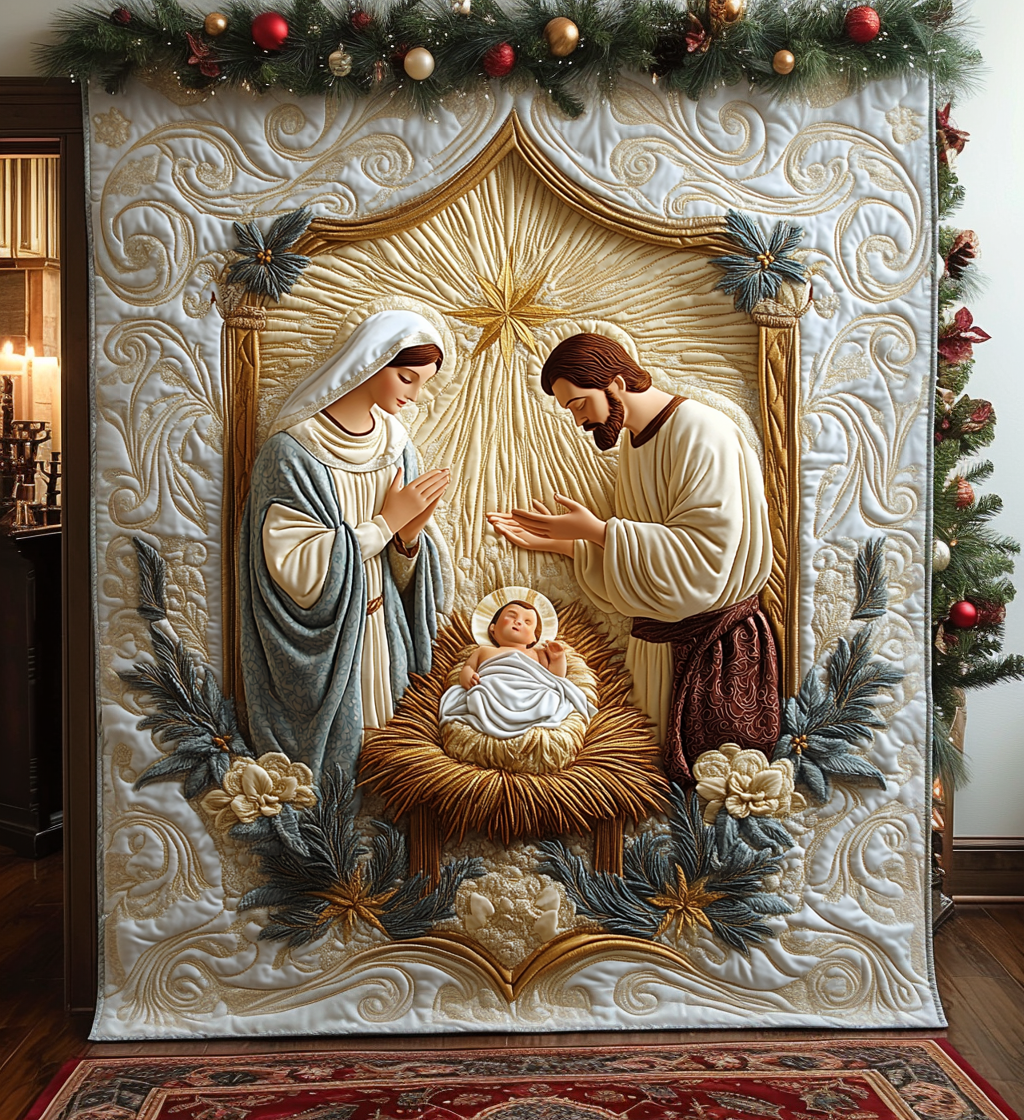 Bethlehem Fred Quiltet Tæppe