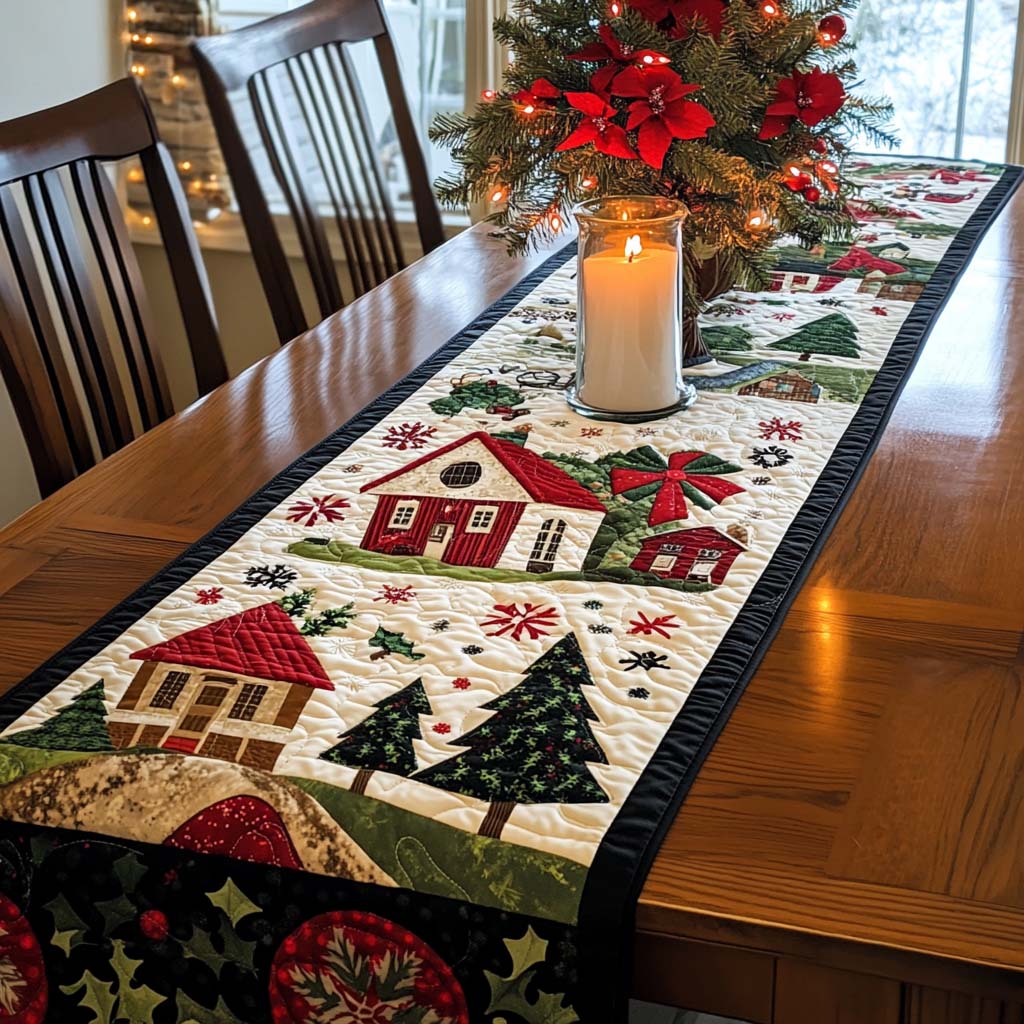 Bethlehem Star Quiltet Bordløber