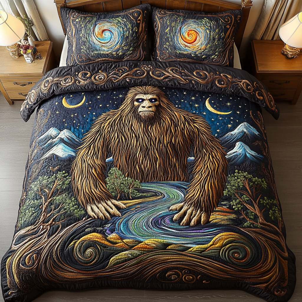 Bigfoot Quiltet Sengetøjssæt