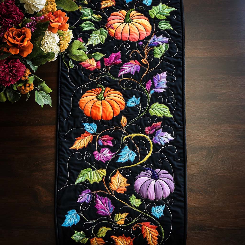 Fald Quilted Table Runner