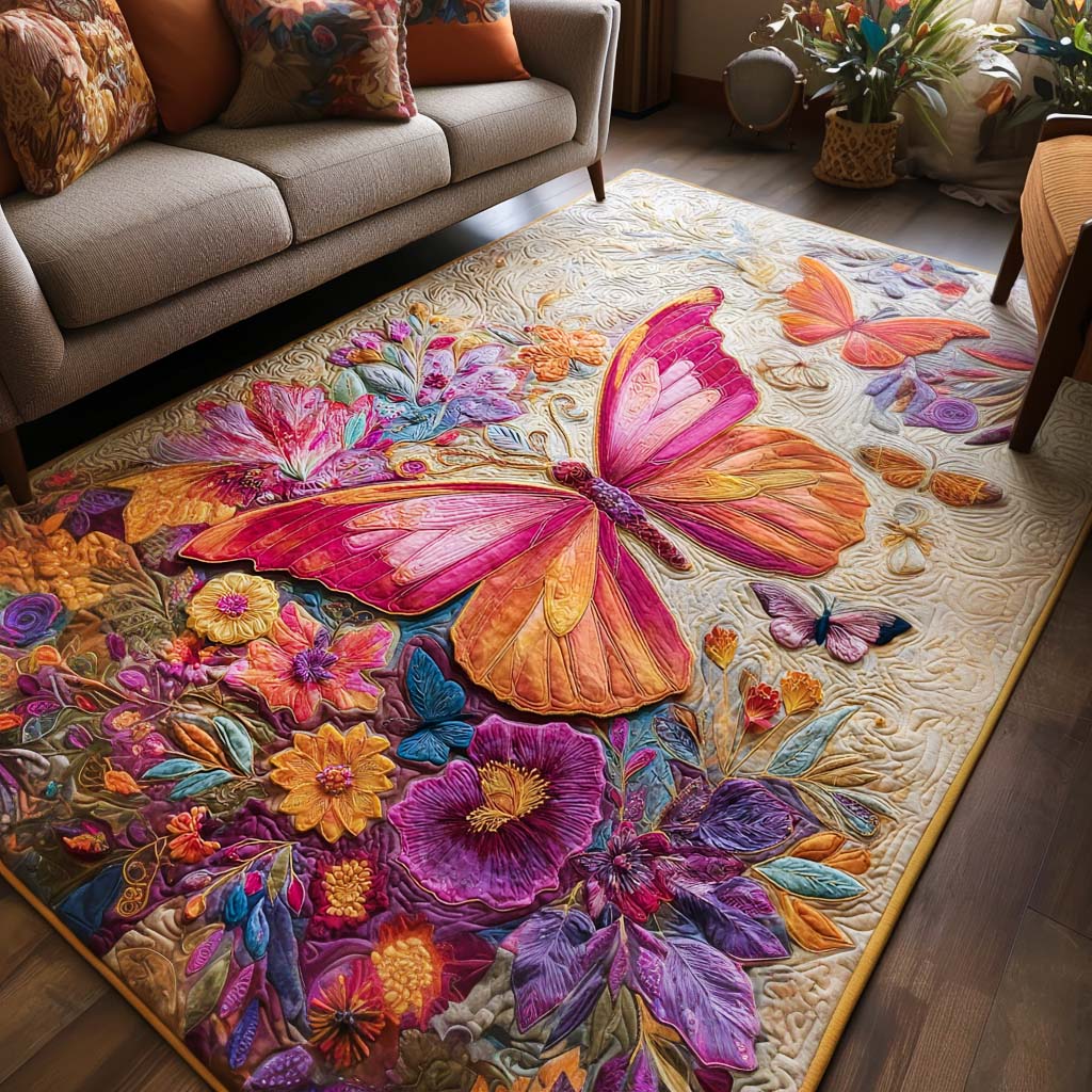 Blossom Wings Area Rug