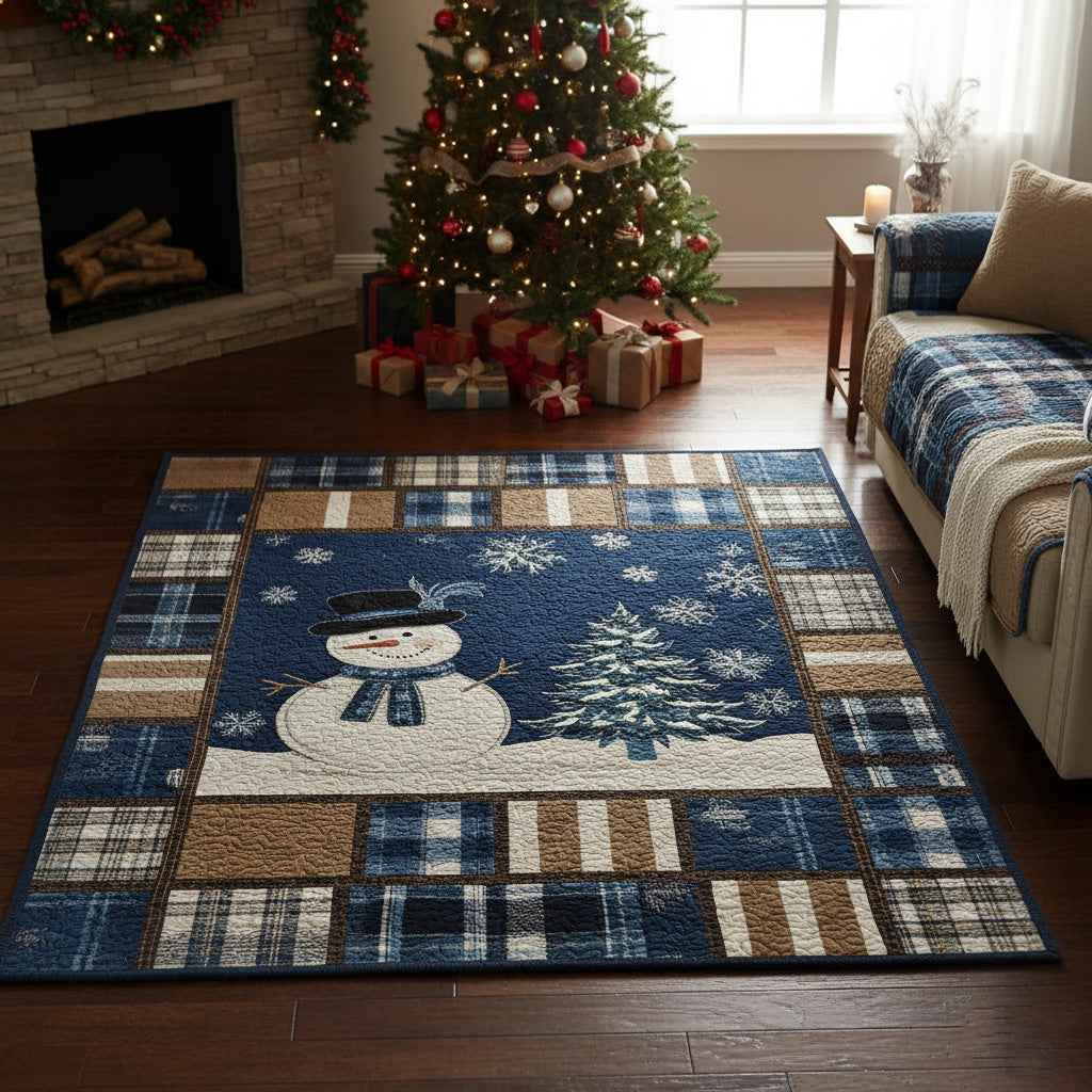 Blue Festive Nights Area Rug