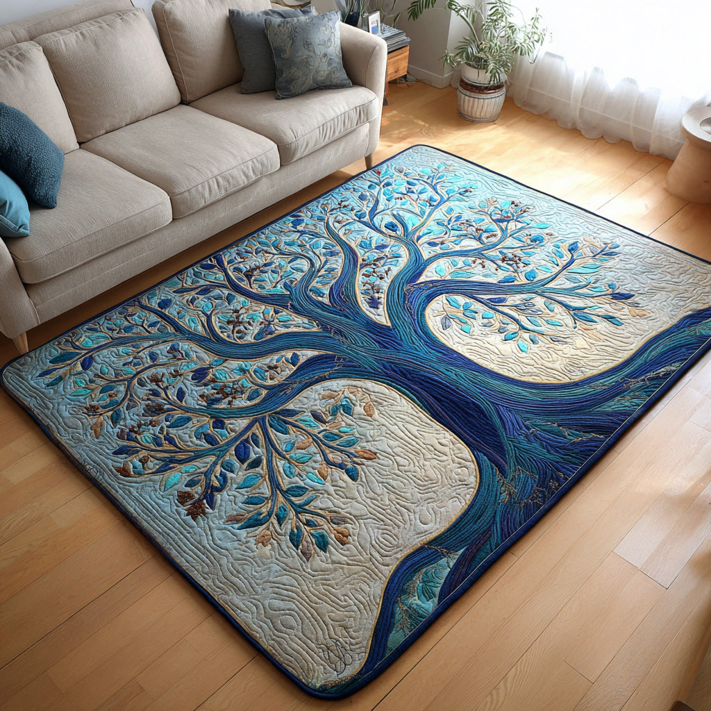 Blue Rootway Area Rug