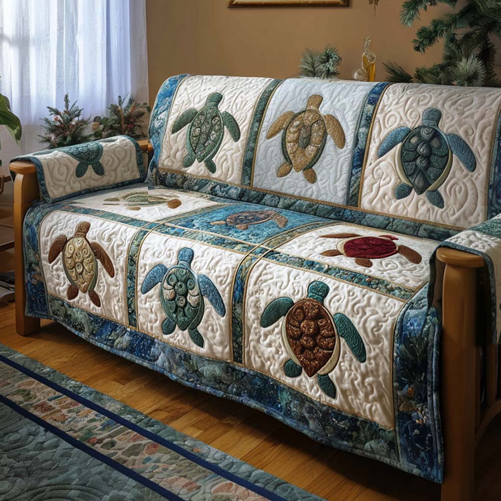 Skildpadde Quilted Sofa Cover