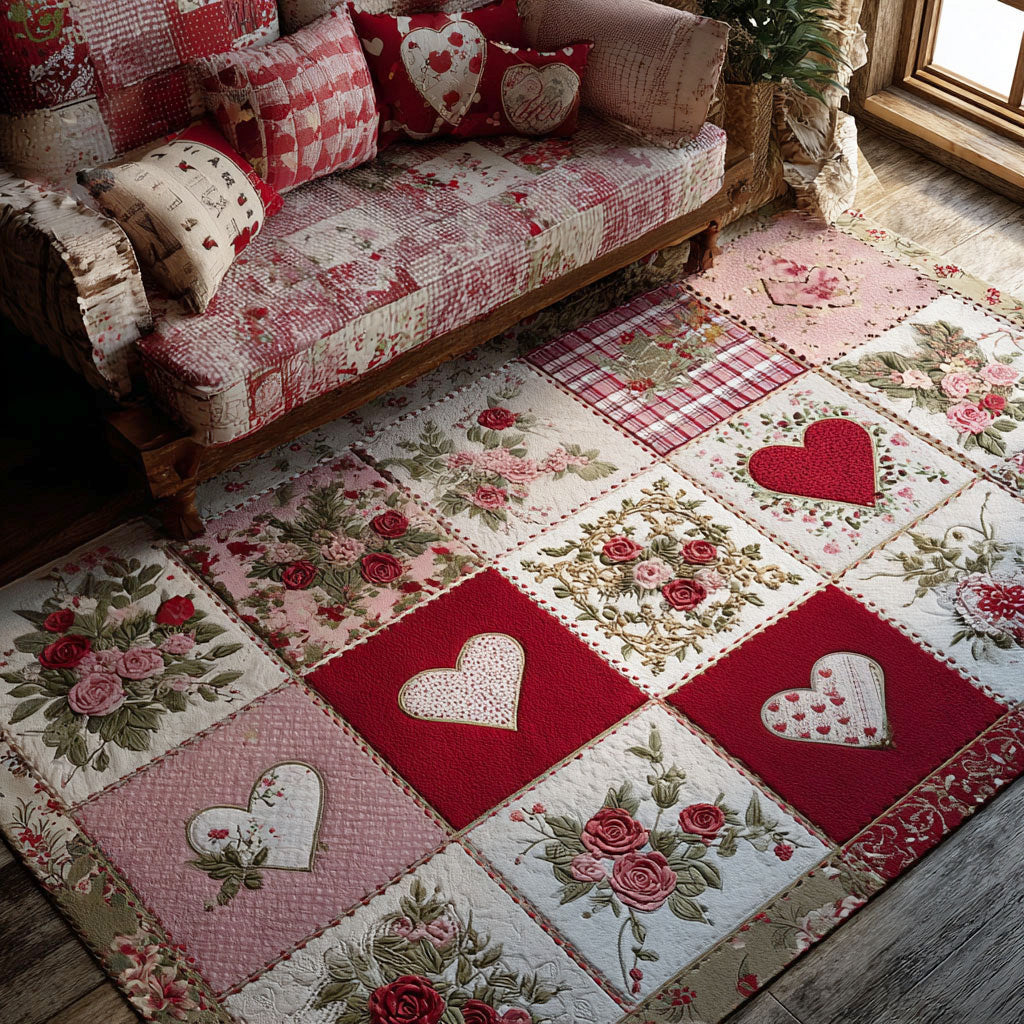 Blush Garden Keepsake Area Rug