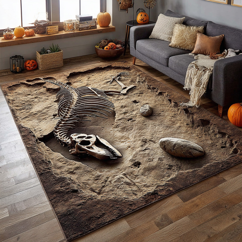 Bones Abyss Area Rug
