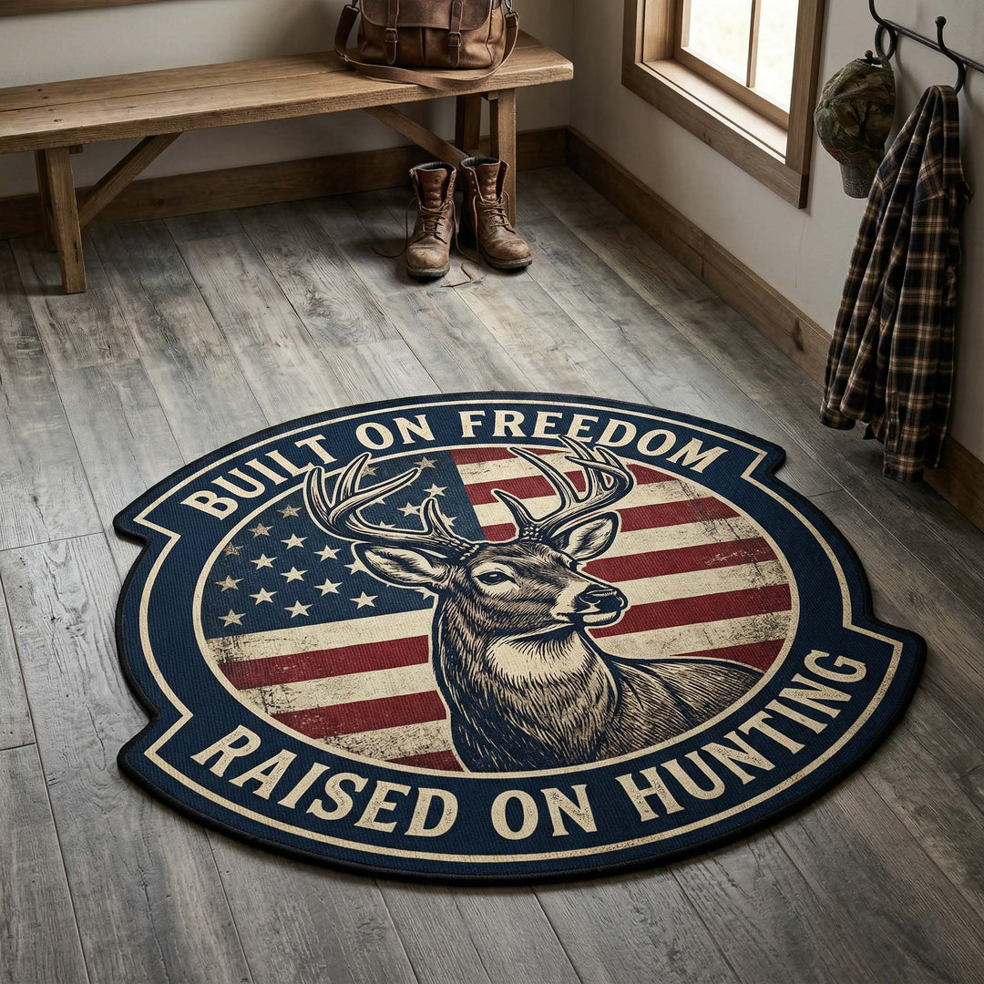 Boundless Liberty Custom Shape Area Rug