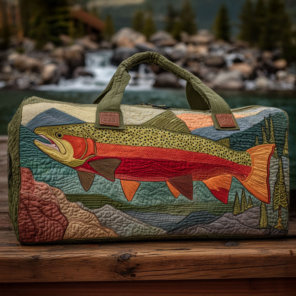Fiskeri Quiltet Duffle Bag