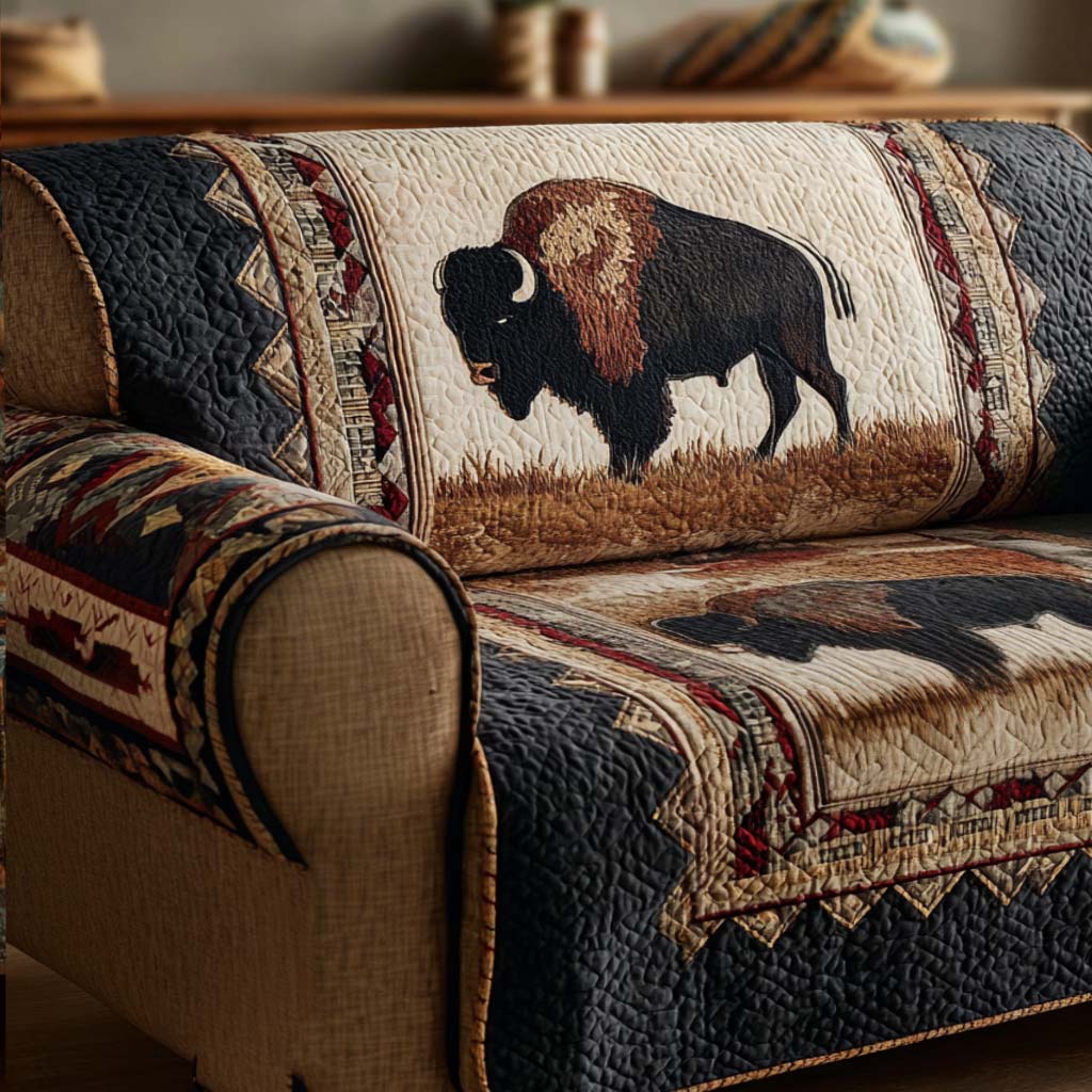 Native Quilted Sofa Cover
