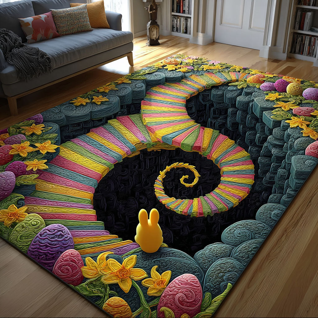 Bunny Hop Mosaic Area Rug