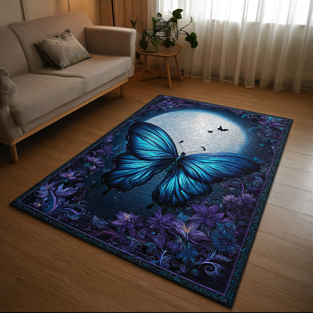 Butterfly Glow Area Rug