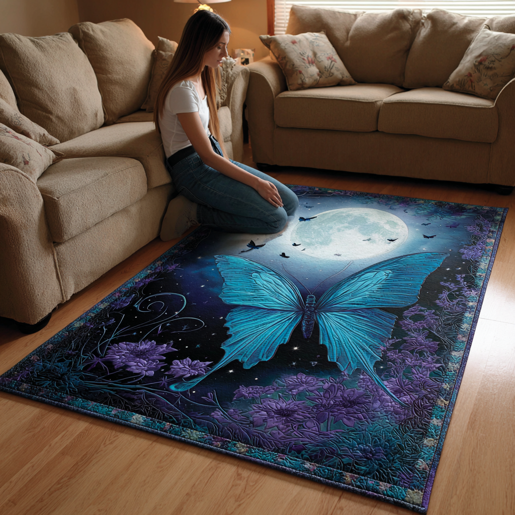 Butterfly Haven Area Rug