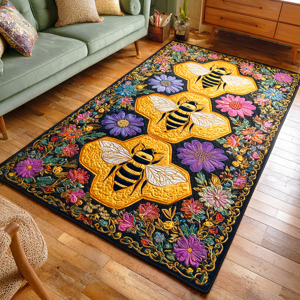 Buzzing Harmony Area Rug