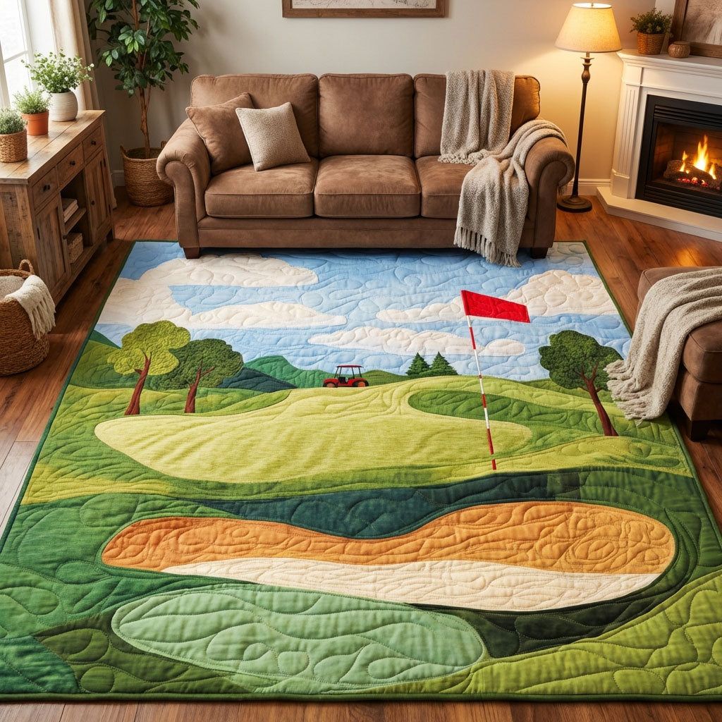 Caddy Path Area Rug