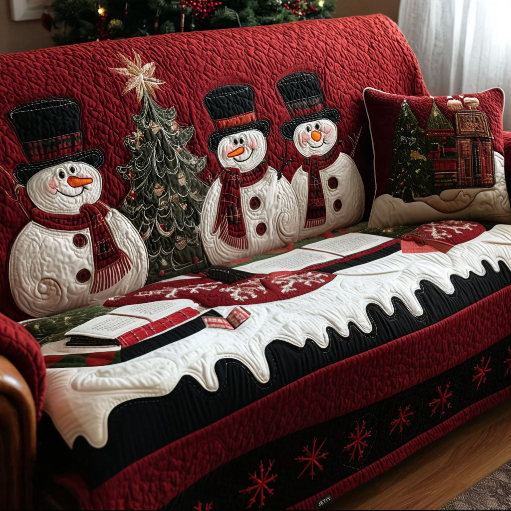 Juleaften Smil Quiltet Sofa Dække