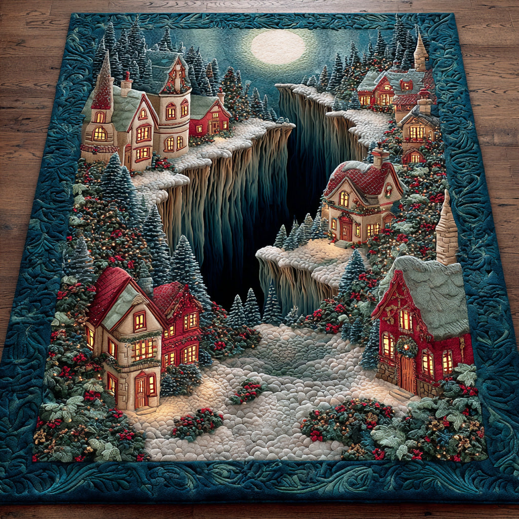 Christmas Twilight Area Rug