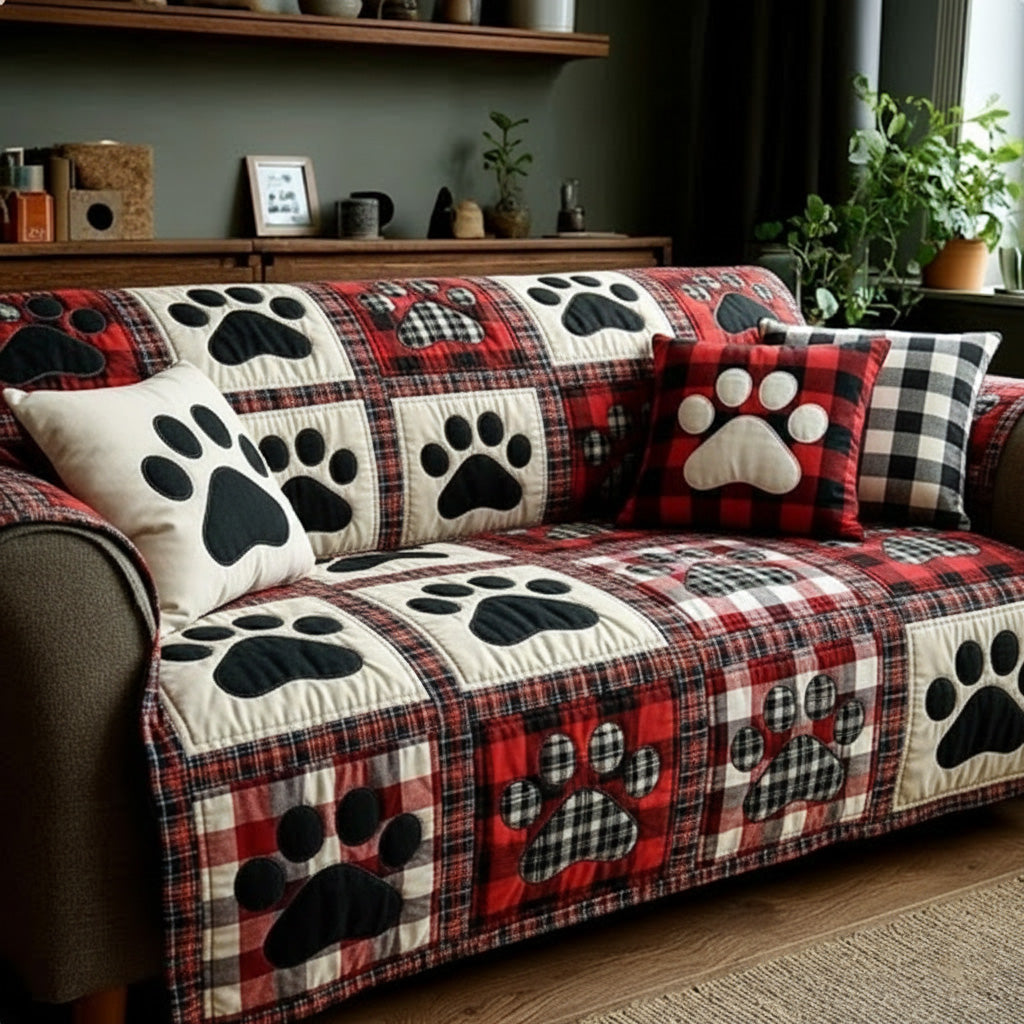Hundepote Quilted Sofa Cover