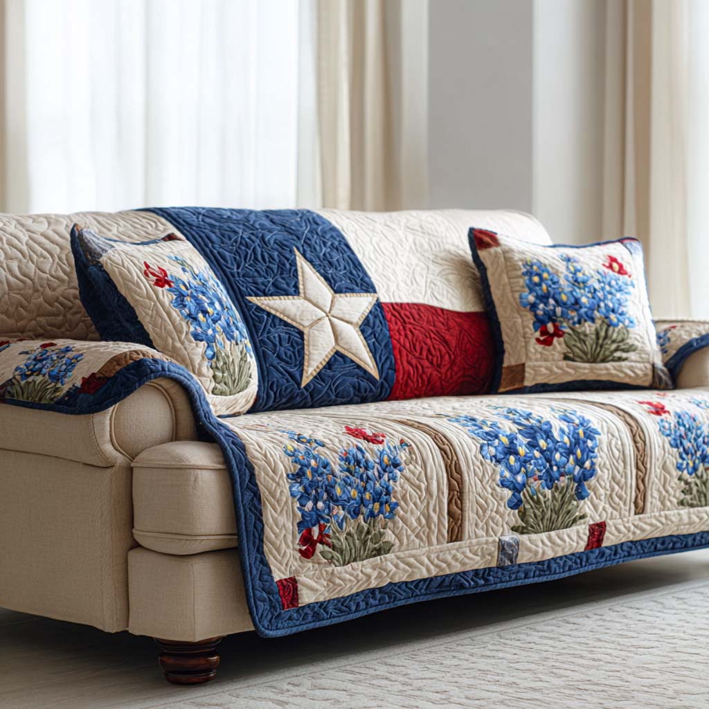 Americana Quiltet Sofa Betræk