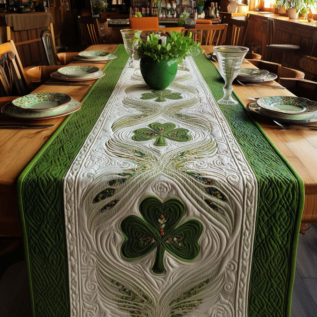 Clover Aura Quiltet Bordløber