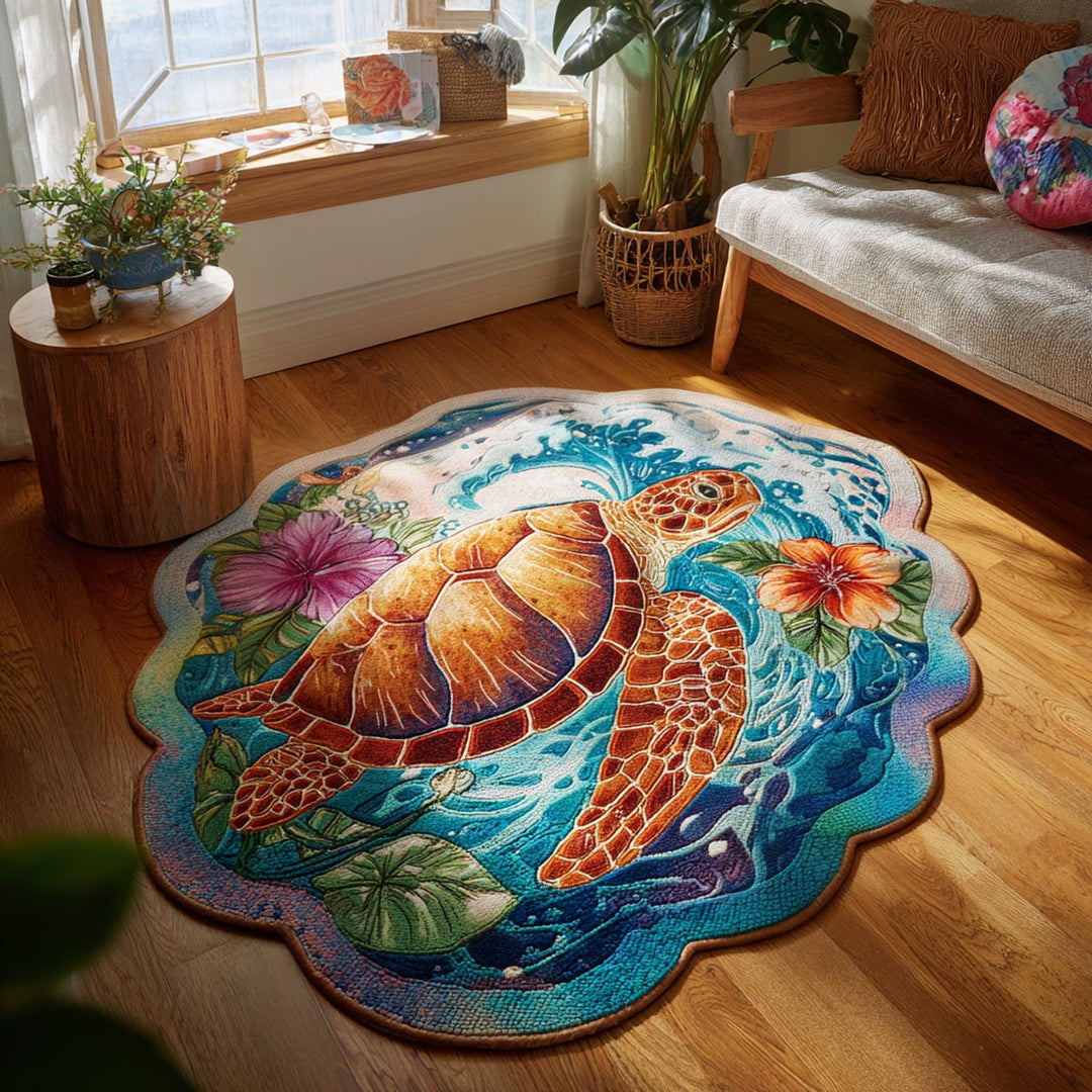 Kystdrøm Custom Shape Area Rug