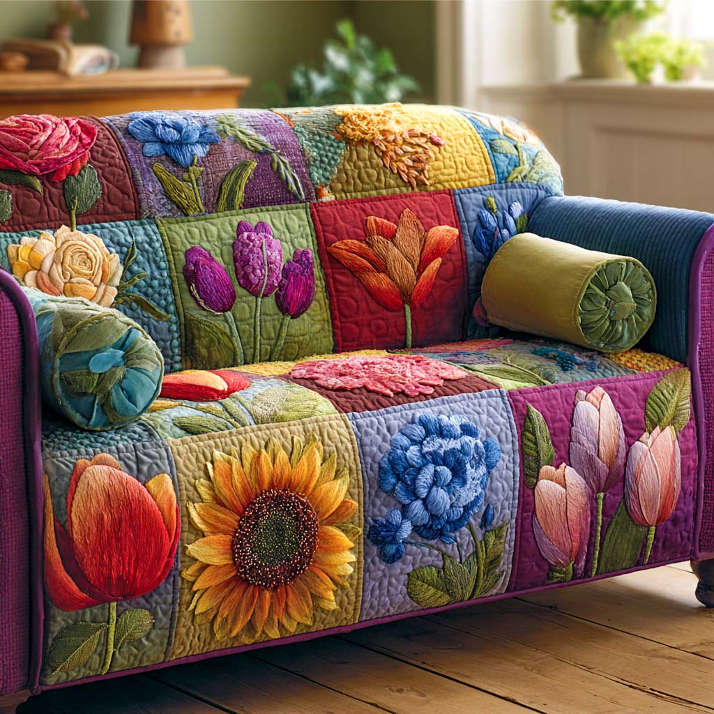 Hippie Quiltet Sofatrae