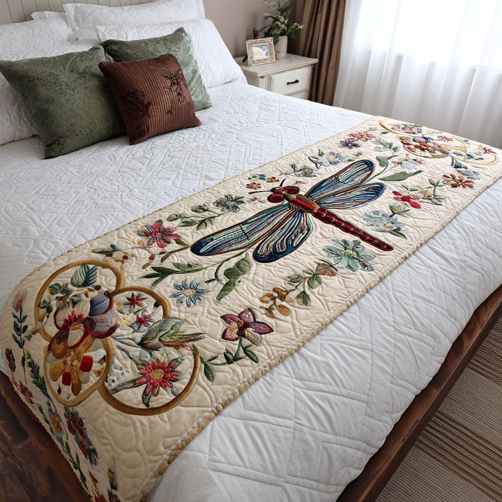 Drageflue Quilted Bed Runner