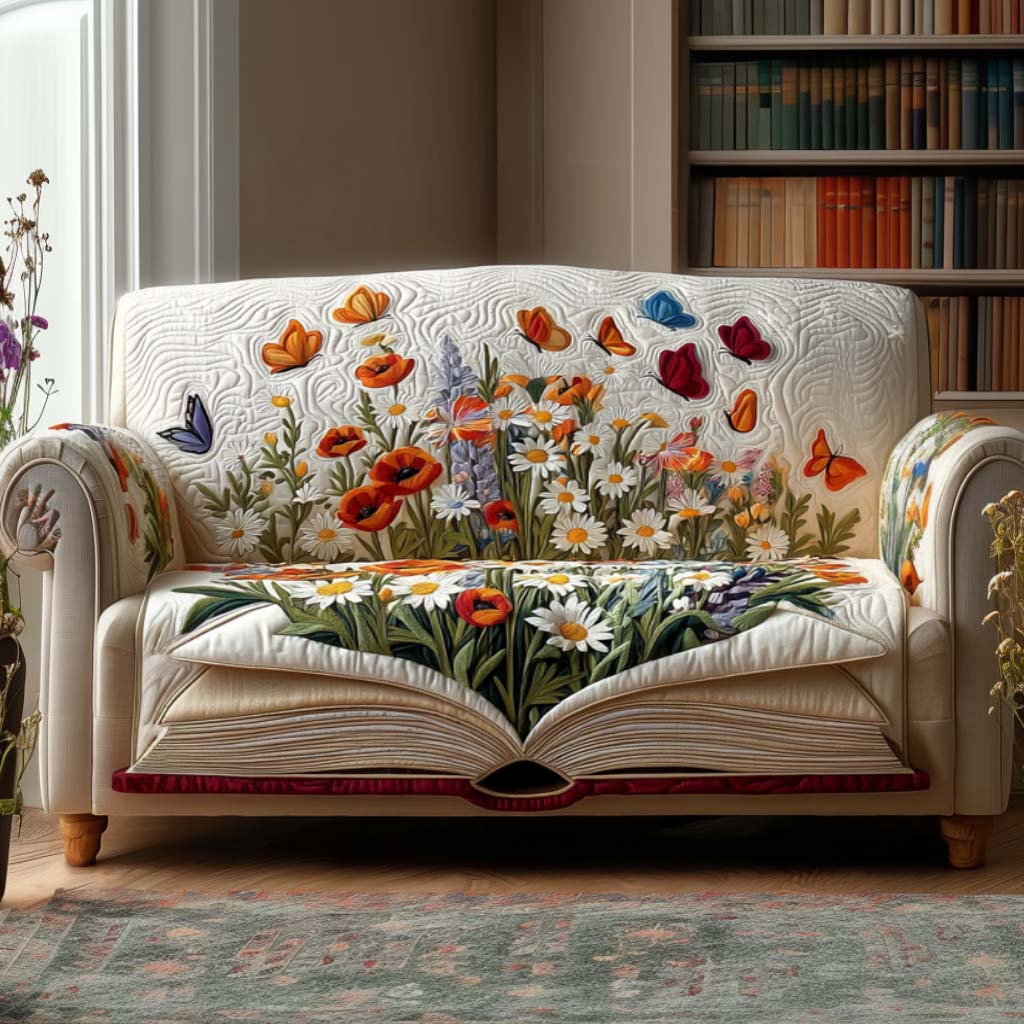 Hyggelige Kapter Quilted Sofa Dække