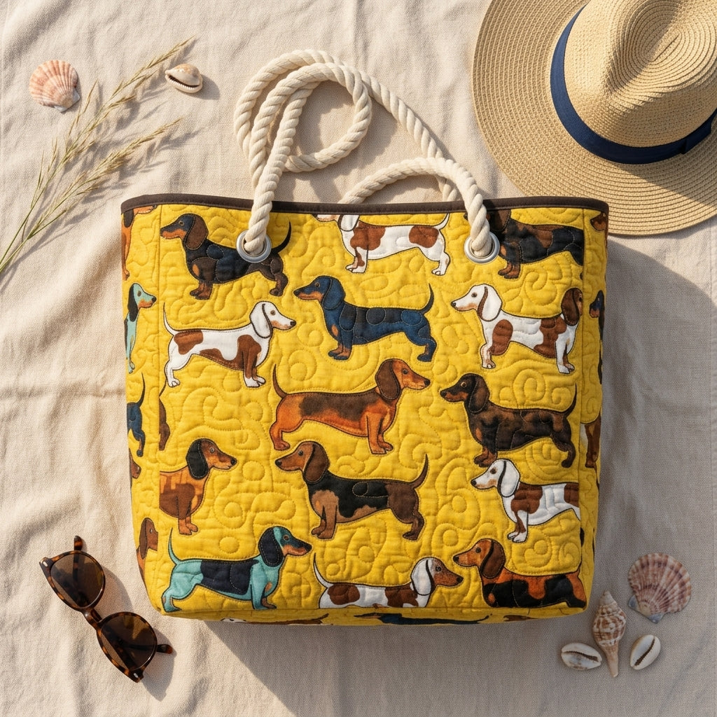 Strandtaske - Gravhunde Parade