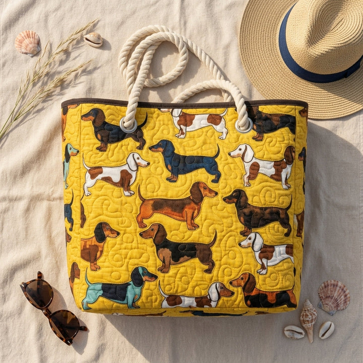 Strandtaske - Gravhunde Parade