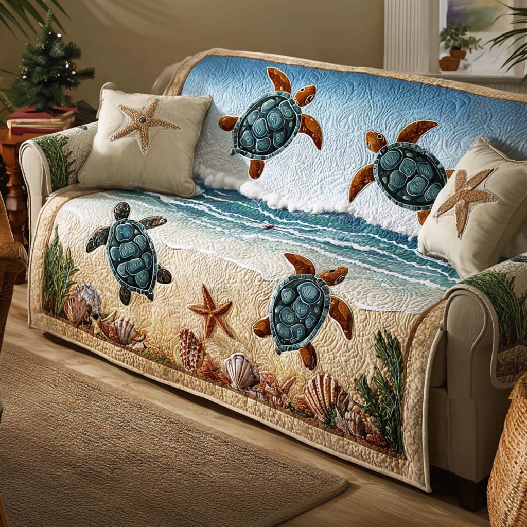 Skildpadde Quilted Sofa Cover