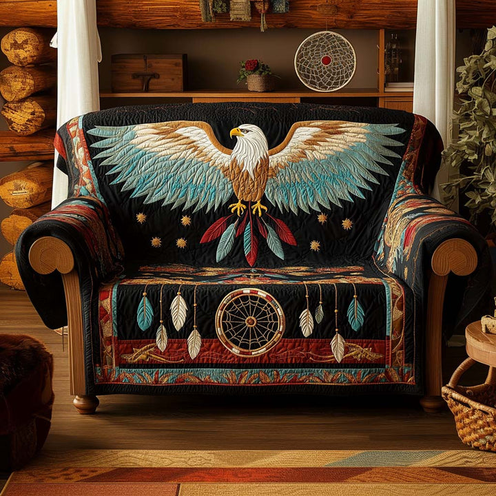 Native Quilted Sofa Cover