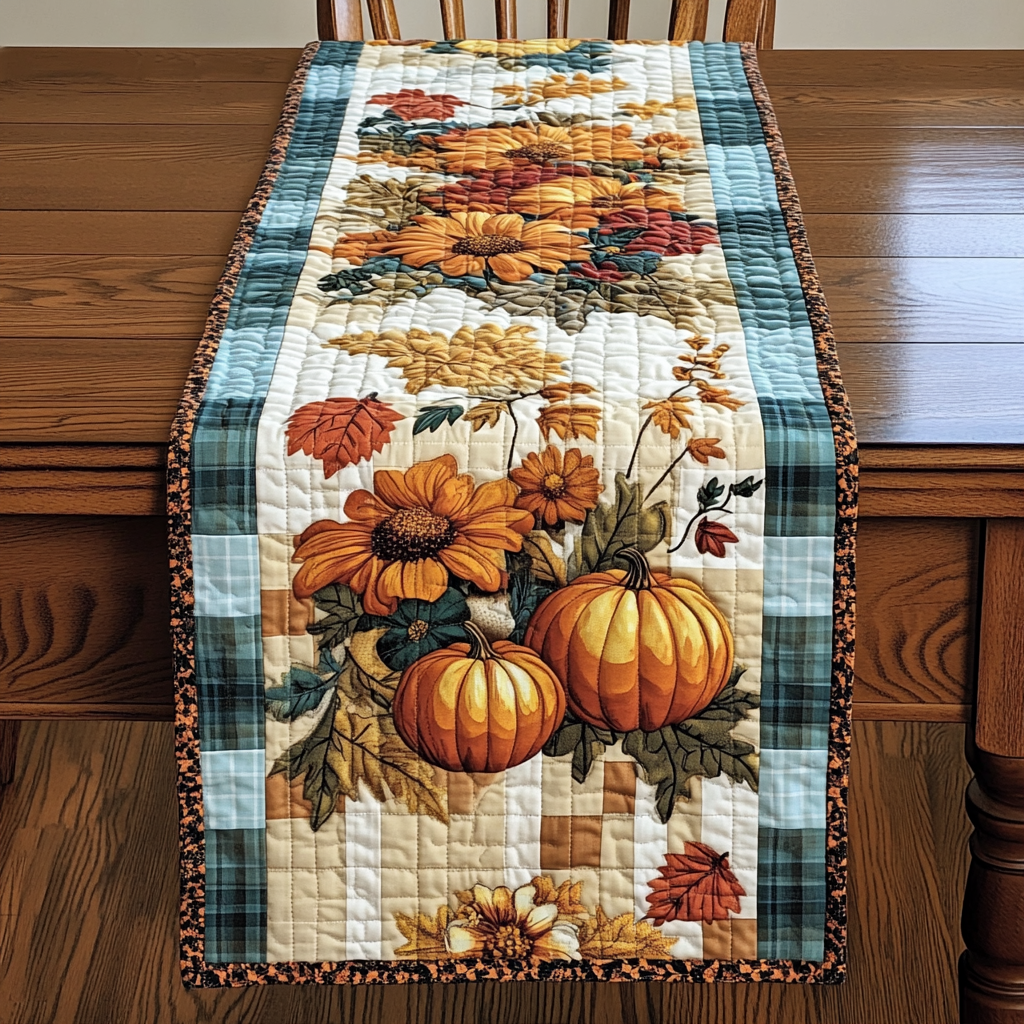 Efterårs Quilted Bordløber