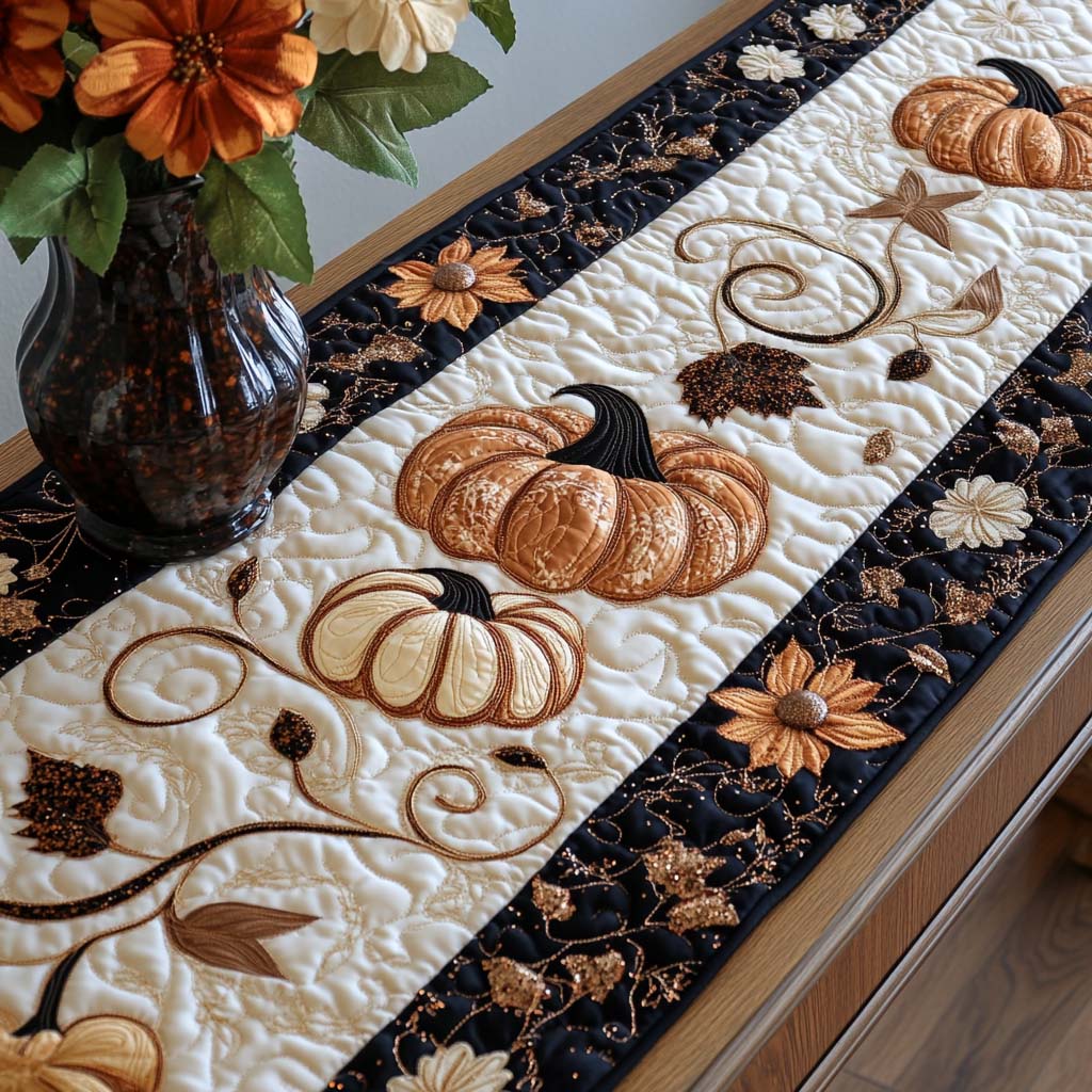 Efterårs Quilted Bordløber