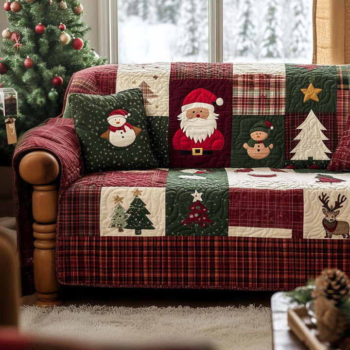 Julet Quilted Sofa Dække